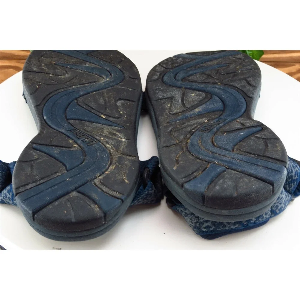 L.L. Bean Size 10 M Blue Sport‎ Fabric Men Shoes 0dtv984